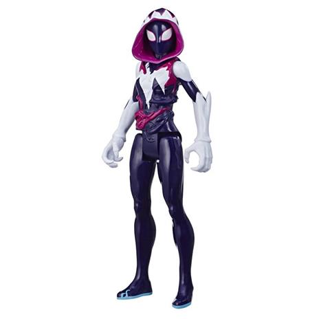 Hasbro Spider-Man Ghost-Spider (Action Figure 30 cm Titan Hero Compatibile con Il lanciacolpi Titan Hero Blast)