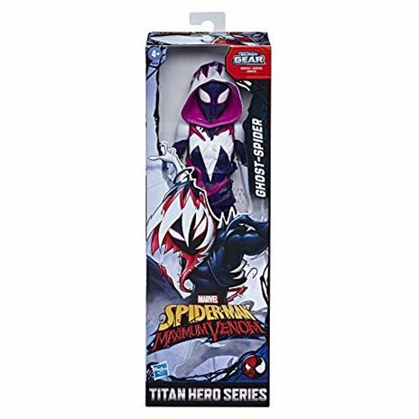 Hasbro Spider-Man Ghost-Spider (Action Figure 30 cm Titan Hero Compatibile con Il lanciacolpi Titan Hero Blast) - 5