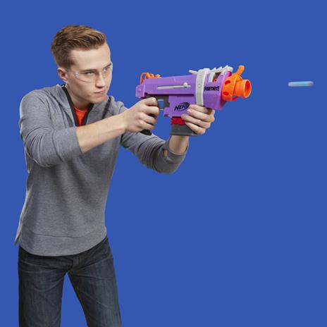 Nerf Fortnite. SMG-E (Blaster motorizzato con clip di 6 dardi, include 6 dardi ufficiali Nerf Elite) - 5