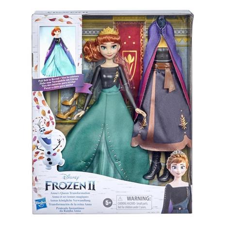 Disney Frozen Fashion Doll Trasformazione D'abito. Anna