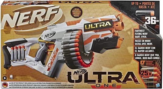 Nerf Ultra. One (Blaster Motorizzato, include 25 Dardi Nerf Ultra,  Compatibile soltanto con i dardi Nerf Ultra) - Hasbro - Pistole e fucili -  Giocattoli | IBS