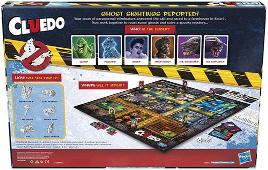 Cluedo Ghostbusters. Gioco da tavolo - Hasbro - Hasbro Gaming - Giochi di  ruolo e strategia - Giocattoli