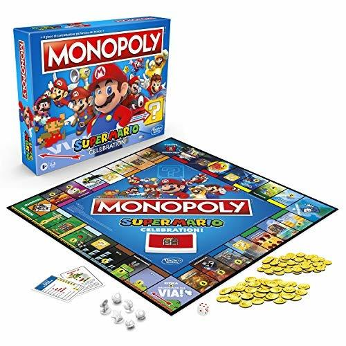 Monopoly Super Mario Celebration. Gioco da tavolo - Hasbro - Hasbro Gaming  - Giochi di ruolo e strategia - Giocattoli | IBS