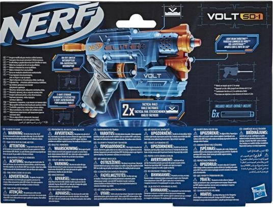 Nerf Elite 2.0 - Volt SD-1 (blaster con raggio puntatore Luminoso e 6 dardi inclusi). - 3