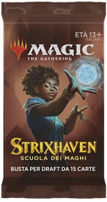 MTG. Strixhaven: School of Mages. Draft Booster. Bustina Singola. IT