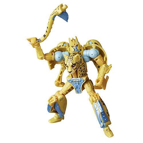 Hasbro Transformers Toys Generations War for Cybertron: Kingdom Deluxe, WFC-K4 Cheetor, action figure da 14 cm