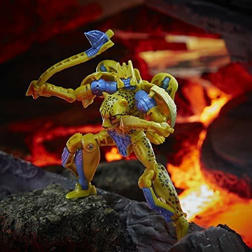 Hasbro Transformers Toys Generations War for Cybertron: Kingdom Deluxe, WFC-K4 Cheetor, action figure da 14 cm - 4