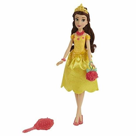 Belle - Bambola Principesse Disney con accessori a sorpresa. - La Bacchetta  Magica Giocattoli