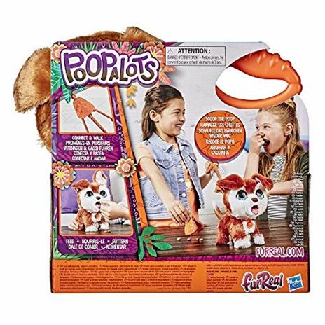 Hasbro FurReal, Poopalots Cagnolino (Peluche Cagnolino interattivo per Bambini da 4 Anni in su con Accessori), beice - 4