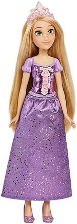 Hasbro Disney Princess Royal Shimmer - Bambola di Rapunzel, bambola fashion doll con gonna e accessori moda