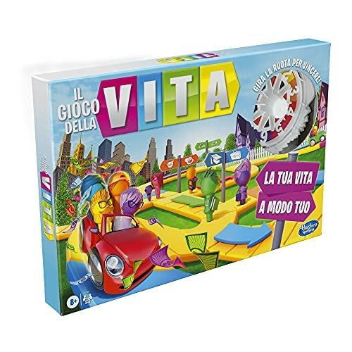 Il Gioco della Vita - un gioco adatto a tutta la famiglia per 2-4  giocatori, gioco da tavolo per bambini dagli 8 anni in su - Hasbro - Games  - Giochi di abilità - Giocattoli | IBS
