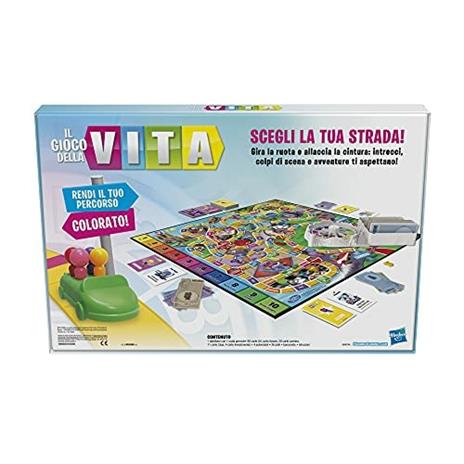 Il Gioco della Vita - un gioco adatto a tutta la famiglia per 2-4 giocatori, gioco da tavolo per bambini dagli 8 anni in su - 5