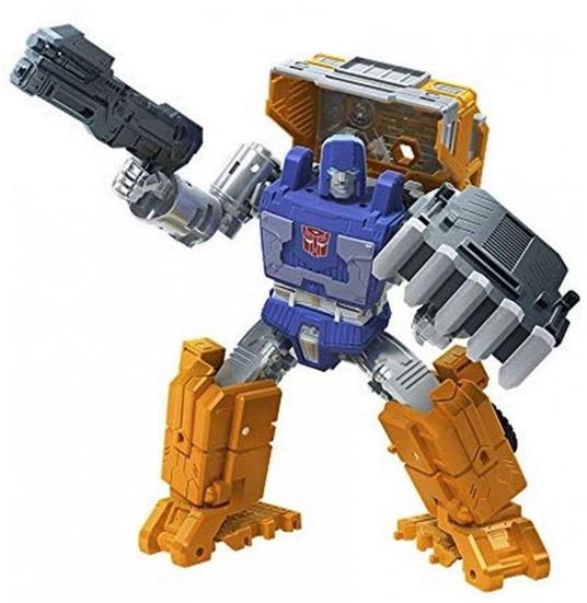 Hasbro Transformers Toys Generations War for Cybertron: Kingdom Deluxe, WFC-K16 Huffer, action figure da 14 cm - 4