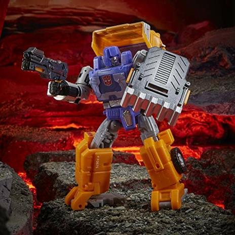 Hasbro Transformers Toys Generations War for Cybertron: Kingdom Deluxe, WFC-K16 Huffer, action figure da 14 cm - 6