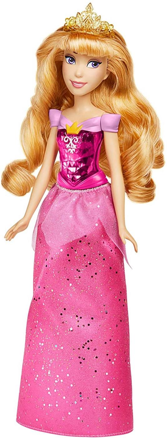 Hasbro Disney Princess Royal Shimmer - bambola di Pocahontas, fashion doll con gonna e accessori - 6