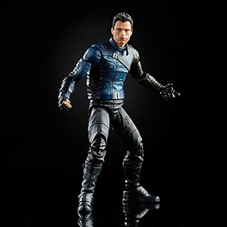 Hasbro Marvel Legends Series. Winter Soldier, action figure in scala da 15 cm - 4