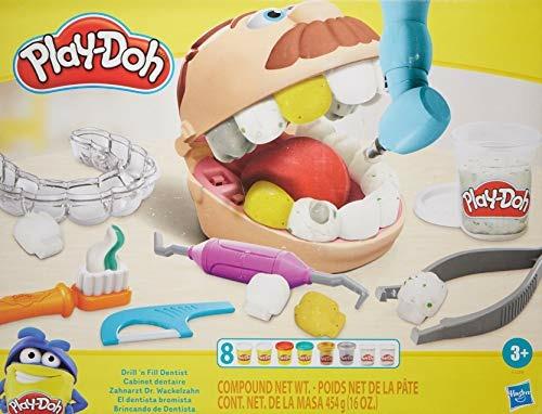 Play-doh - set da veterinario, playset con 10 strumenti e 5 colori di pasta  da modellare atossica, cane giocattolo per bambini dai 3 anni in su - Toys  Center