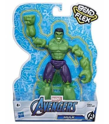 Avengers Bend and Flex. Personaggi Snodabili 15 cm. Hulk - Hasbro - Bend  and Flex - TV & Movies - Giocattoli | IBS
