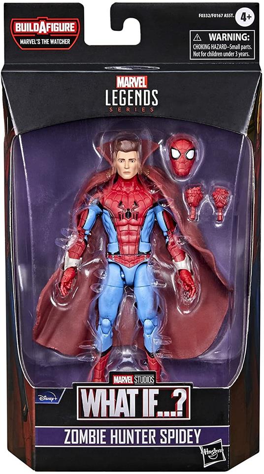 Hasbro Marvel Avengers F0332, Legends Series - Spider-Man Cacciatore di Zombi, Action Figure in Scala da 15 cm - 2