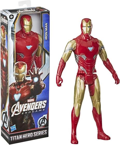 Hasbro Marvel Avengers, Titan Hero Series, Iron Man, action figure da 30 cm - 4