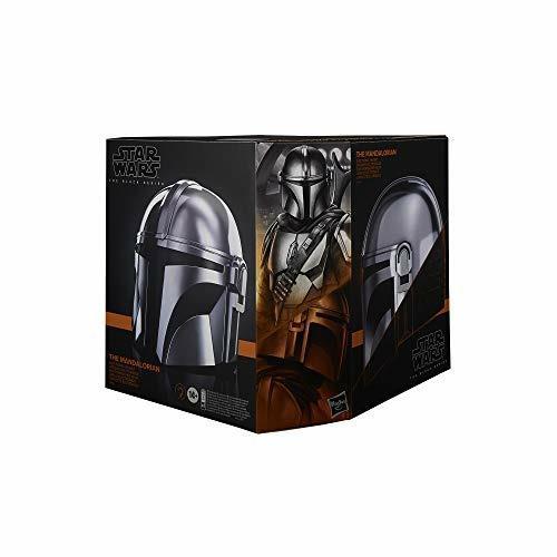 Hasbro Star Wars The Black Series, Casco Elettronico Premium The Mandalorian, replica, gioco di ruolo da collezione - 6