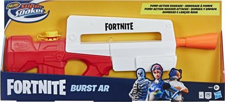 Nerf Super Soaker - Fortnite Burst AR (blaster ad acqua, azionamento a pompa) - 5