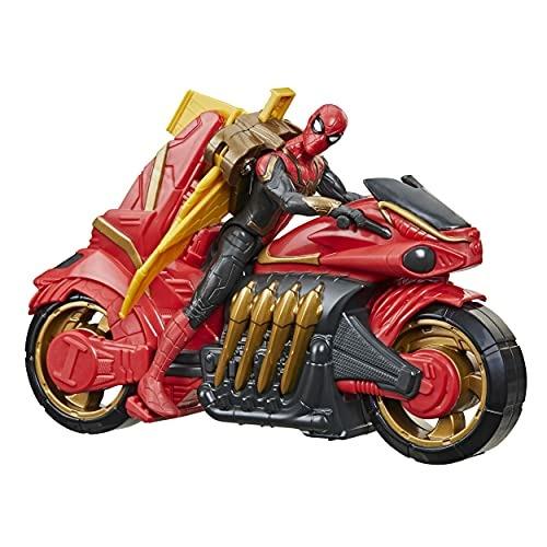 Spider-Man - Spider-Man con Moto, Action Figure con Veicolo Ispirata al film di Spider-Man "No Way Home" - 2