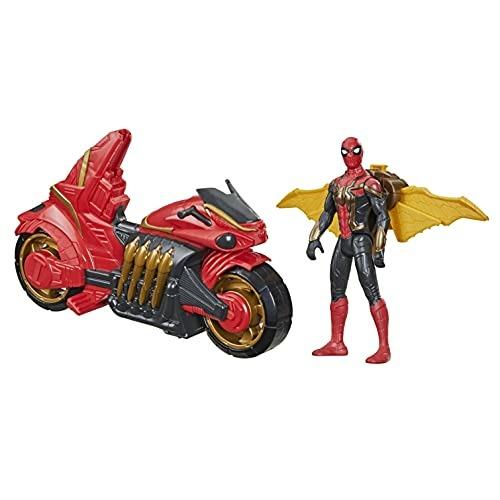 Spider-Man - Spider-Man con Moto, Action Figure con Veicolo Ispirata al film di Spider-Man "No Way Home" - 5