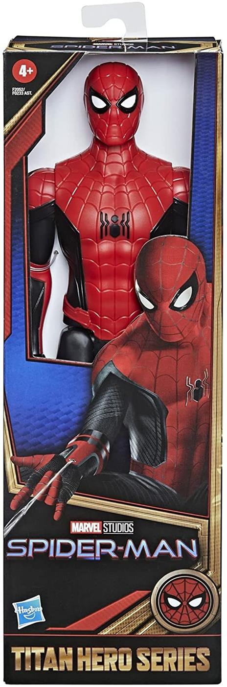 Hasbro Spider-Man - Spider-Man con Tuta Nera e Rossa, Action Figure da 30  cm Titan Hero Series - Hasbro - TV & Movies - Giocattoli | IBS