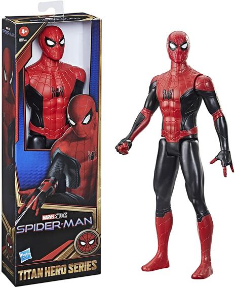 Hasbro Spider-Man - Spider-Man con Tuta Nera e Rossa, Action Figure da 30  cm Titan Hero Series - Hasbro - TV & Movies - Giocattoli | IBS