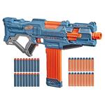 Nerf Elite 2.0 Turbina CS 18 Blaster motorizzato, 36 ufficiali, 18 freccette, binari tattici, punta di attacco a cilindro, E9481F03