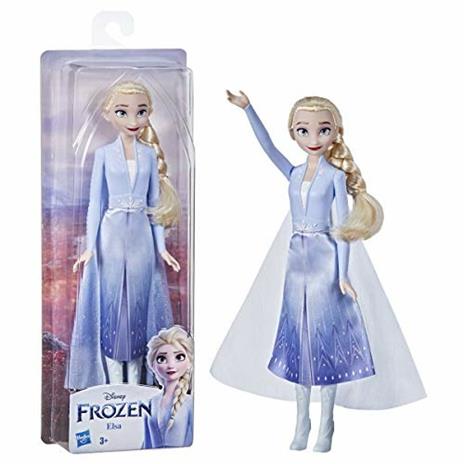 Hasbro Disney Frozen - Elsa (Fashion Doll con capelli lunghi e abito ispirato al film Frozen 2) - 3