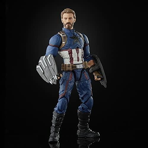 Hasbro Marvel Legends Series. Capitan America, action figure della Saga dell'Infinito in scala da 15 cm - 3