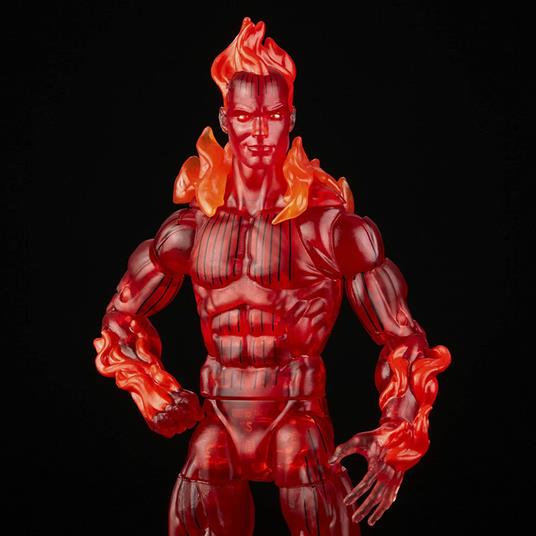 Fantastic Four Marvel Retro Collection Action Figure Human Torch - 6