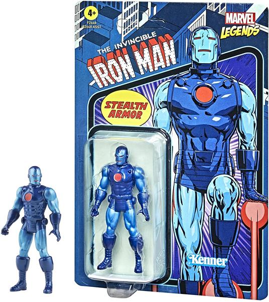 Marvel Legends Iron Man Stealth Armor Figura 9cm Hasbro - 2