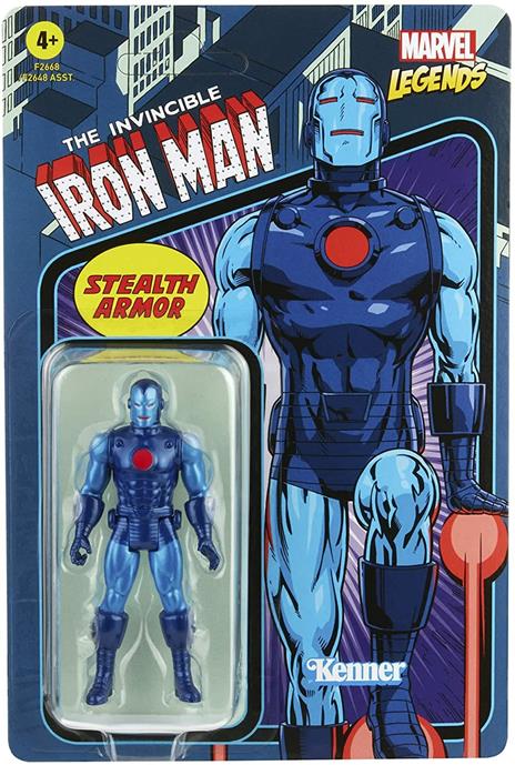 Marvel Legends Iron Man Stealth Armor Figura 9cm Hasbro - 3