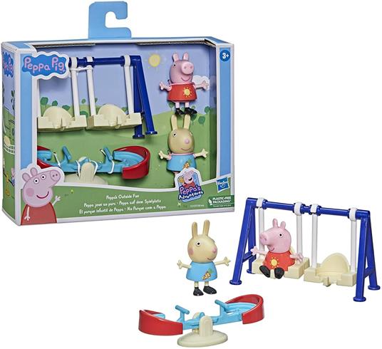 Peppa Pig I Playset di Peppa Pig. Parco Giochi - Hasbro - Casa delle  bambole e Playset - Giocattoli | IBS