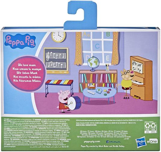 Peppa Pig I Playset di Peppa Pig. Pianoforte - Hasbro - Casa delle bambole e  Playset - Giocattoli