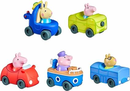 Peppa Pig - I Mini Veicoli di Peppa Pig, confezione da 1 mini veicolo e personaggio ispirati alla serie animata di Peppa Pig