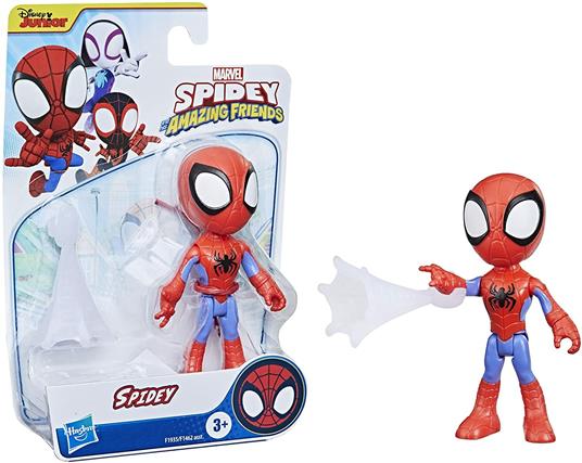 Hasbro Marvel Spidey e i Suoi Fantastici Amici - Spidey, action figure giocattolo da 15 cm, con 1 accessorio - 2