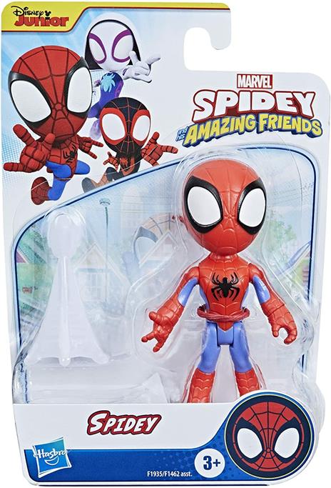 Hasbro Marvel Spidey e i Suoi Fantastici Amici - Spidey, action figure giocattolo da 15 cm, con 1 accessorio - 3
