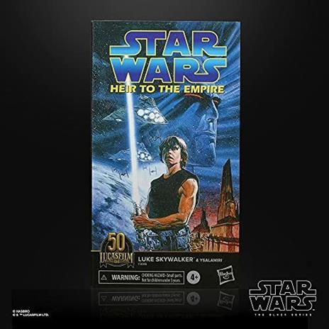 Hasbro Star Wars The Black Series. Luke Skywalker e Ysalamiri, action figure per il 50° anniversario di Lucasfilm - 6