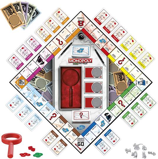 Monopoly Niente È Come Sembra. Gioco da tavolo - Hasbro - Hasbro Gaming -  Giochi di ruolo e strategia - Giocattoli