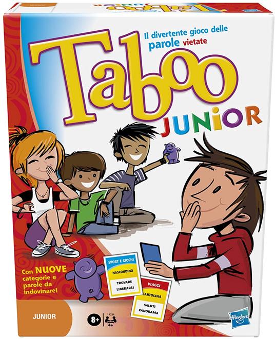 Taboo Junior. Gioco da tavolo - Hasbro - Hasbro Gaming - Giochi di ruolo e  strategia - Giocattoli | IBS
