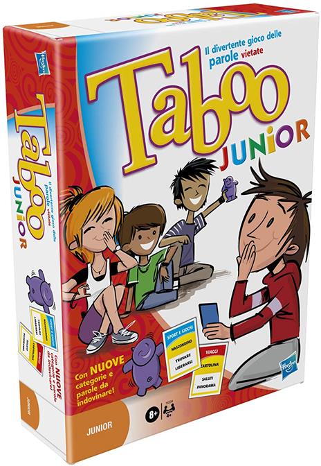 Taboo Junior. Gioco da tavolo - Hasbro - Hasbro Gaming - Giochi di ruolo e  strategia - Giocattoli | IBS