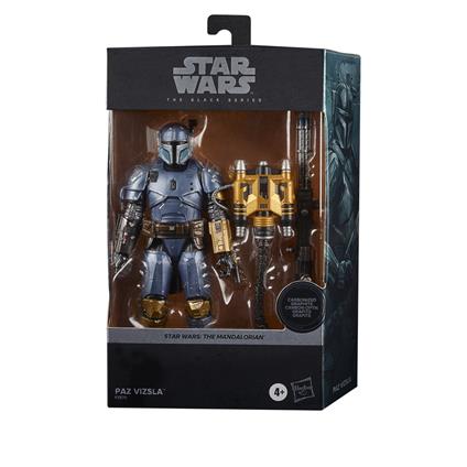 Star Wars The Mandalorian Black Series Carbonized Action Figura 2021 Paz Vizsla 15 Cm Hasbro