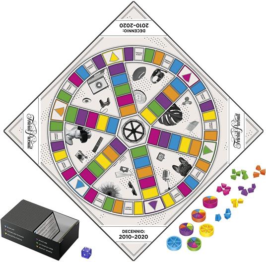 Trivial Pursuit Decennio: 2010 - 2020, gioco da tavolo per adulti e  adolescenti - Hasbro - Games - Quiz e Trivia - Giocattoli | IBS