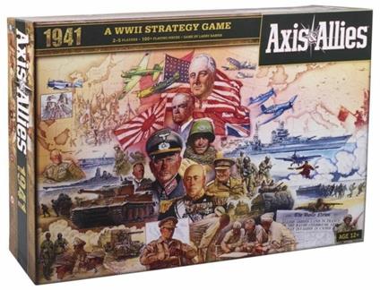 Avalon Hill - Axis & Allies 1941, gioco da tavolo di strategia ispirato  alla Seconda guerra mondiale (Versione Inglese) - Hasbro - Avalon Hill -  Giochi di ruolo e strategia - Giocattoli | IBS
