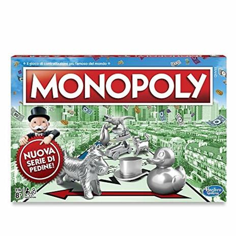 Monopoly - Classico (gioco in scatola Gaming) - Hasbro - Games - Giochi di  ruolo e strategia - Giocattoli | IBS