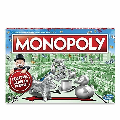 Monopoly - Classico (gioco in scatola Gaming) - Hasbro - Monopoly